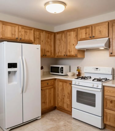 A warm, inviting storefront of Al Lam'a Al Zahabiya showcasing a variety of household goods.