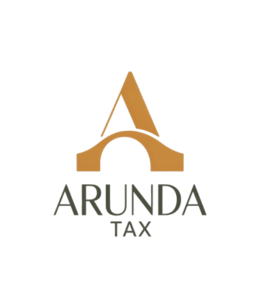 a logo for a business tax firm