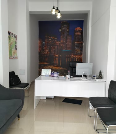 Interior agenţie imobilisră Terra Imob Mioveni