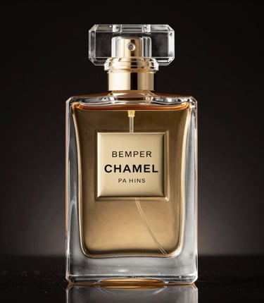 Elegant perfume bottles arranged on a vintage wooden table with soft natural light.