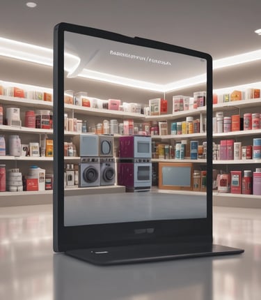 An inviting online store showcasing household and electronic products.