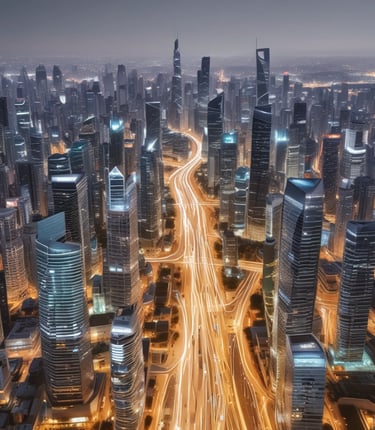 A softly glowing abstract animation hinting at new beginnings and creativity.