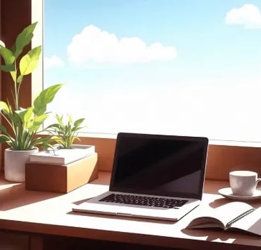 Home office produtivo e organizado — como trabalhar bem em casa
