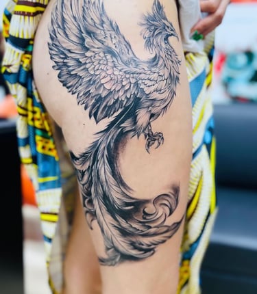 Professional tattoo artist in Hurghada, Egypt”