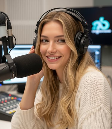 Lena SOLARI en interview radio