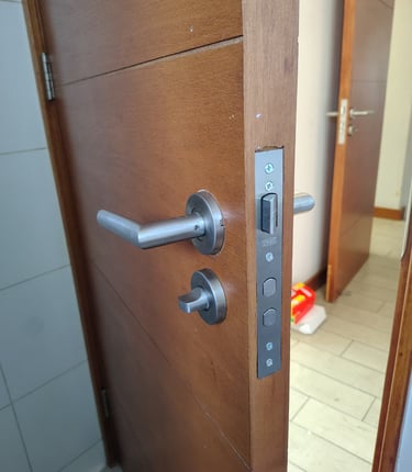 Instalación de cerraduras