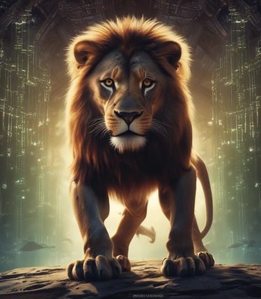 Photo of a confident business consultant explaining technology solutions to clients in a modern office.