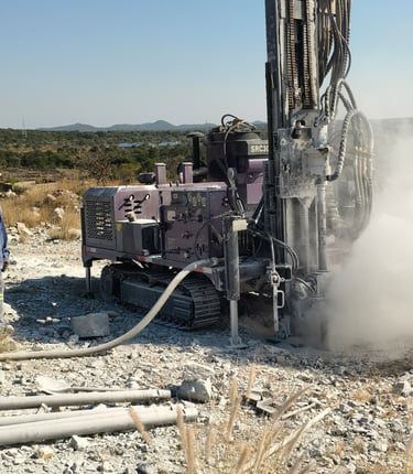 Blasting drilling