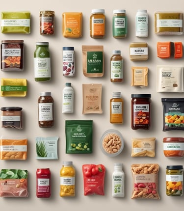 Several wellness products are arranged on a surface. There is a box labeled 'Eir Health Sleep No. 10' that indicates it contains CBD products for calming and sleep aid, featuring evening oil with lavender and melatonin. Beside it, a pouch labeled 'Midnight Chill' contains bath salts. In front, there is a bath bomb with a subtle gray and blue design.