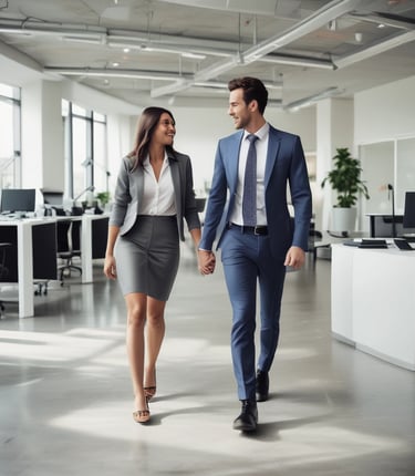 Modern luxury Mediterranean coastal property with clear skies