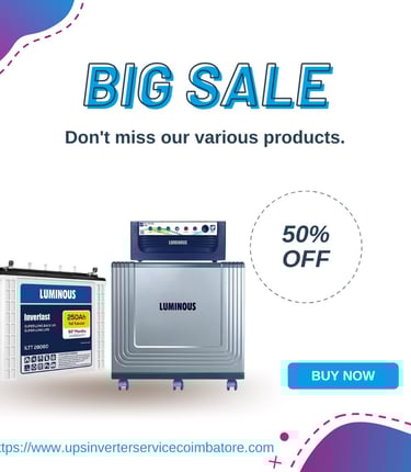 Ups battery Shop in Coimbatore