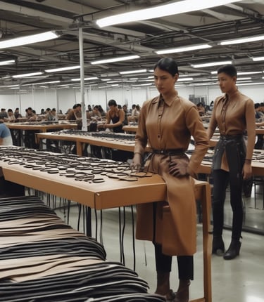 A leather jacket is laid out with a metal flask resting on top. The jacket features a prominent zipper and gathered sections at the shoulders, suggesting a sense of rugged style. The flask has a slightly worn appearance, reflecting a sense of nostalgia or adventure.