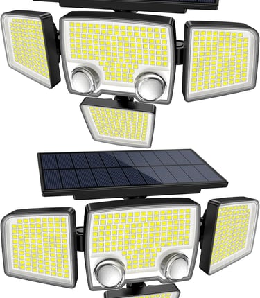 solar security lights