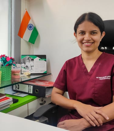 Dr. Meenakshi Gavankar Proprietor of Core Dental and orthodontic Clinic