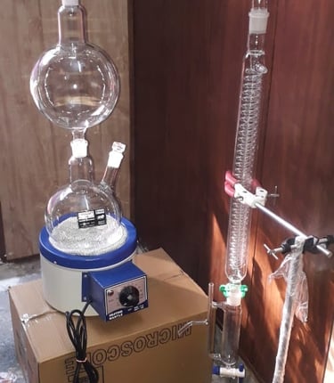#steam disstilation-apparatus