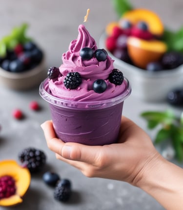 A vibrant spread of colorful, healthy dishes on a wooden table.