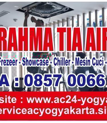Kami menyediakan layanan service AC 24 jam di Yogyakarta untuk kebutuhan Anda.