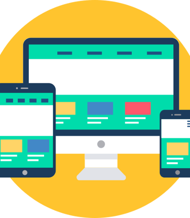 a computer monitor and a phone with a monitor screen showing a monitor screen displaying a