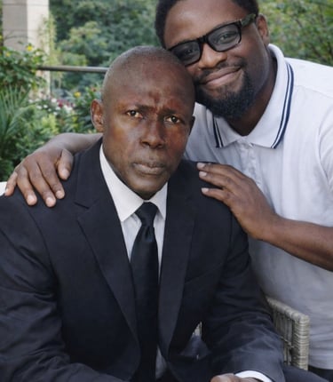NZE PATRICK ONWUGBORUBA ILECHUKWU (NZE CHIDERA) & HIS GRANDSON MICHAEL CHIKAMSO UCHECHUKWU ILECHUKWU