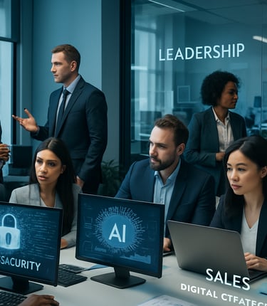 Cursos en línea de ciberseguridad, inteligencia artificial, liderazgo,  competencias digitales y mas