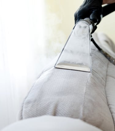 Light upholstery cleaning