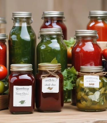 An industrial facility with numerous pieces of machinery, metal carts labeled with numbers, and various colorful equipment. Overhead, yellow girders and cranes are visible, and wires or hoses hang throughout the space.