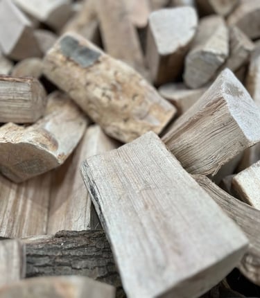 Hardwood logs
