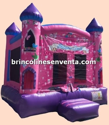 13x13 brincolin de princesa rosita morado en venta