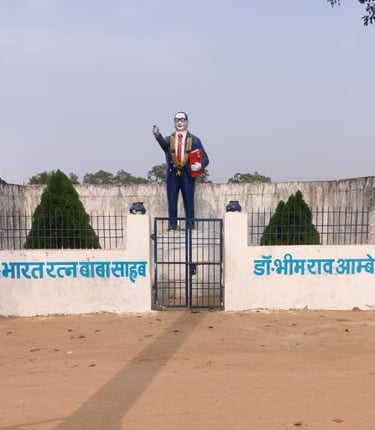 statue of Dr. B. R. Ambedkar