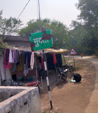 sign board of mukta