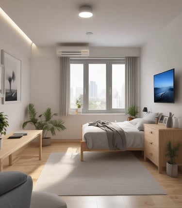 A vibrant group of active seniors enjoying a sunny outdoor community garden together.