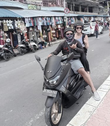 bike ride through countryside