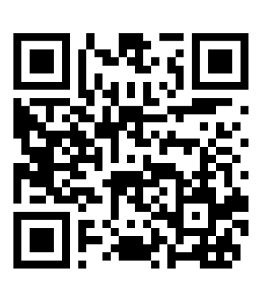 a qr coder with a black and white background
