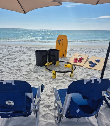 Beach chair rentals Destin Florida