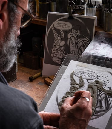 Artisanat et conception de pièce de monnaie de collection par La Monnaie de Paris