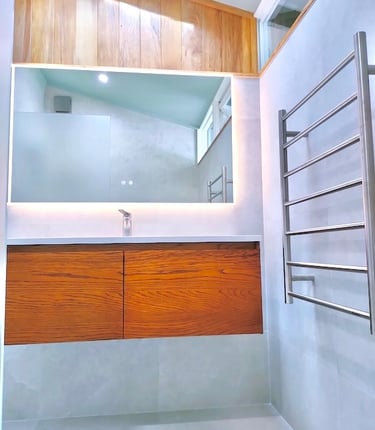 Custom build bathroom CHR Builders