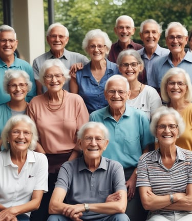 A friendly Hidex team member assisting a family in their home.