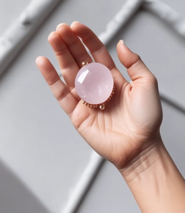 A string of lustrous white pearls is elegantly arranged on a smooth, satin-like fabric that has a soft, gentle sheen. The pearls are perfectly round and evenly spaced, reflecting light subtly and creating a luxurious, classic aesthetic.