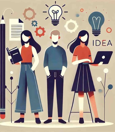 Graphic for impactful Projects, ideas for activism and articulation of Human-AI coevolution