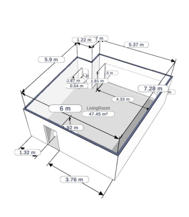 Floor Plan AR designed by Kemper Apps