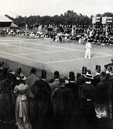 Wimbledon was founded in 1877 by the All England Lawn Tennis and Croquet Club.