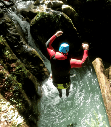 wild canyoning