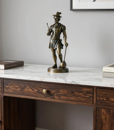 Elegant office setting with turquoise and yellow accents reflecting a professional law firm atmosphere.