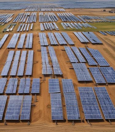 Technicians collaborating on-site at a thermal power plant with industrial machinery in the background.