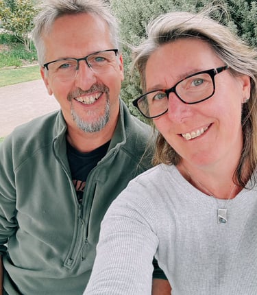 Peter and Nicole - the makers of thirsty Slice