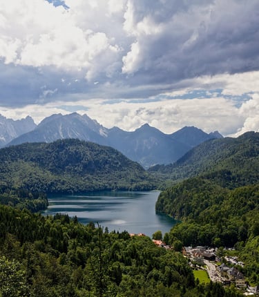 Allgäu; Berge und See