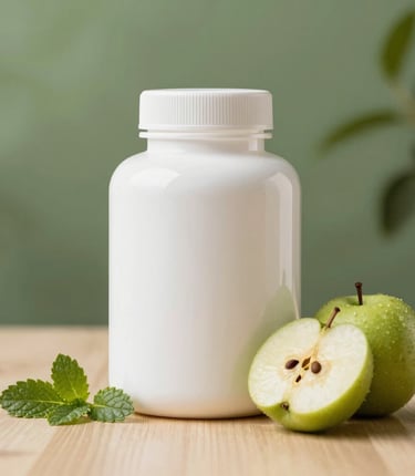 A cozy reading nook with a laptop open to health articles and a cup of herbal tea nearby.