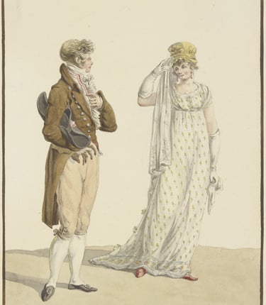 regency era fashion plate