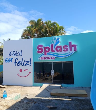 instalação de fachada comercial em acm jacarei sp