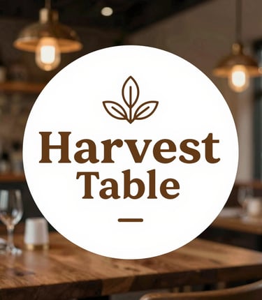 A cozy kitchen scene with a chef arranging fresh vegetables on a rustic wooden table.